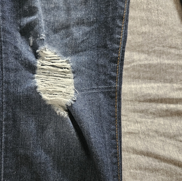 Judy Blue Womens Distressed Blue Jeans Size 9 - Picture 3 of 13